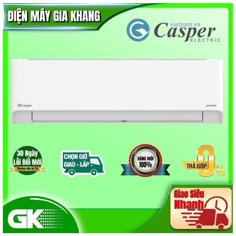 HC-24IA32 -- MIỄN PHÍ CÔNG LẮP ĐẶT -Máy lạnh Casper inverter 2.5HP HC-24IA32