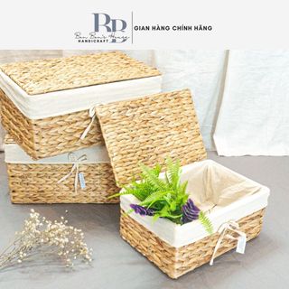Giỏ Lục Bình đựng đồ đa năng - GIỎ Lục bình, trang trí & decor nhà cửa