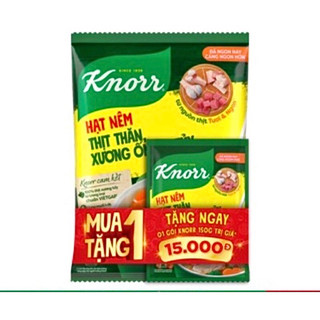 Hạt nêm thịt thăn, xương ống, tuỷ KNORR 170g - 400g - 900g tặng thêm gói 150gr