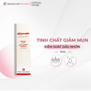Tinh chất giảm mụn, kiểm soát dầu nhờn skincode s.o.s oil control 15ml - ms 1701.p