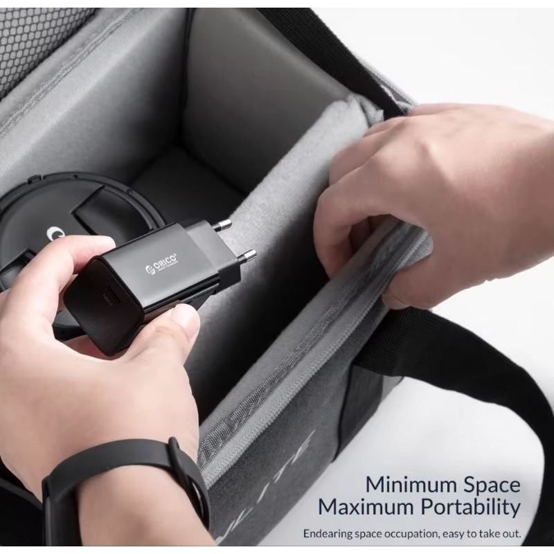 Cú sac nhanh GaN 65W.67W ORICO PV65-EU-C Type C thich hop
