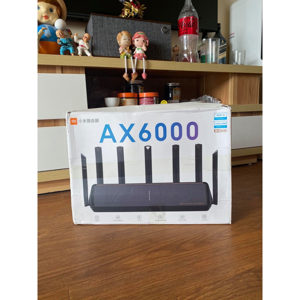 Bộ phát Wifi Router Xiaomi AX6000 AIoT băng tần kép - Wifi 6 6000Mbps - hỗ trợ Mesh - kết nối 248 th