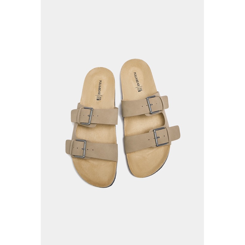 Dép nam Pull&bear có khóa cài