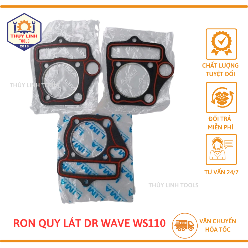 Ron quy lát Dream/WS110/W100 cao cấp Thùy Linh Tools
