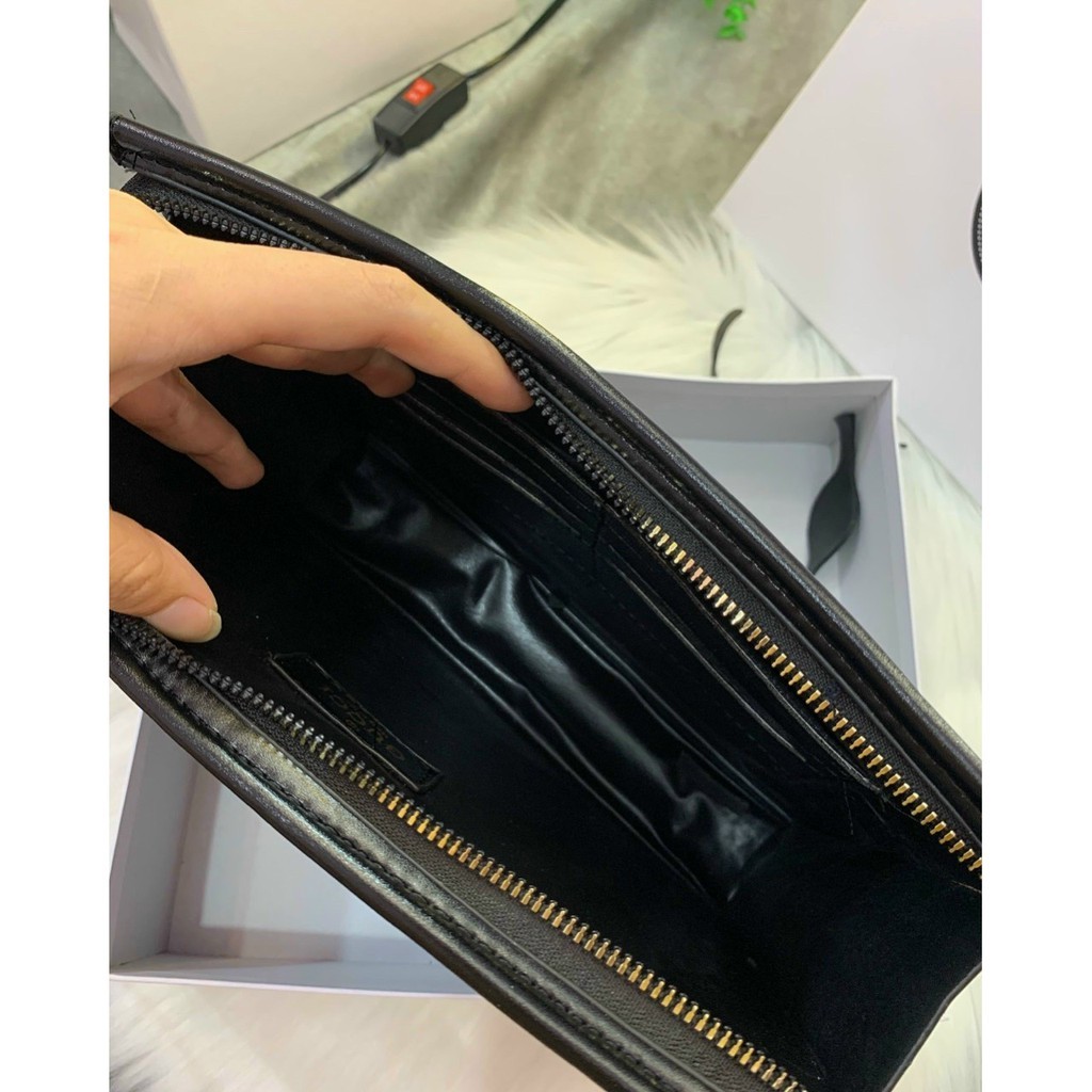 Ví cầm tay nam GC LV dáng vuông size 26 da pu cao cấp mẫu mới