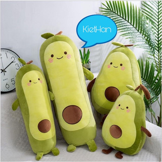 ❤Sỉ giá xưởng❤️Bộ gối hình trái bơ tròn và dài dễ thương