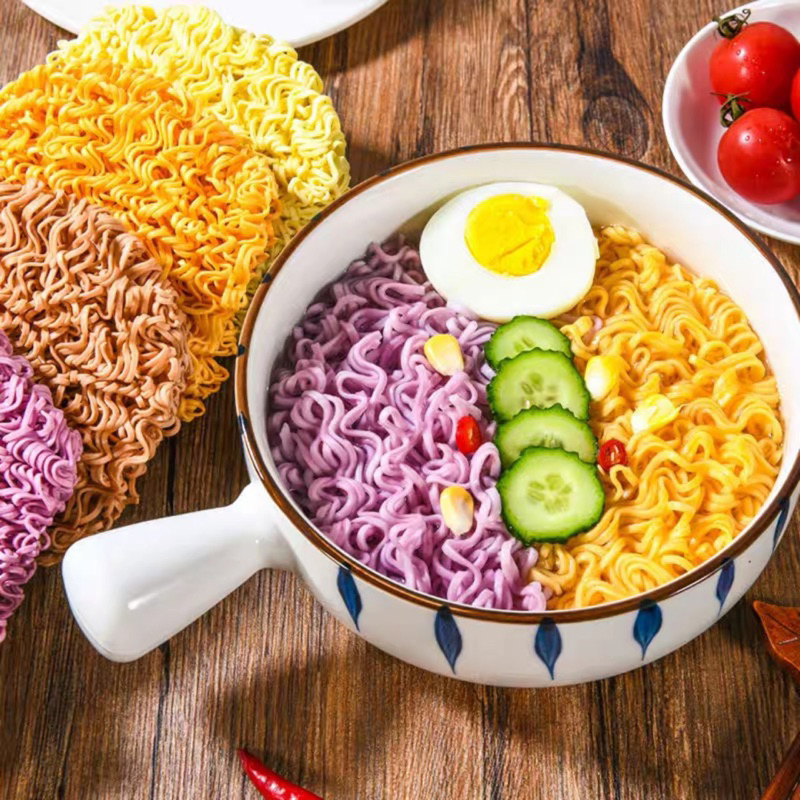 Mỳ kiều mạch rau củ, mỳ không chiên gói 60g thùng 20 gói mix vị