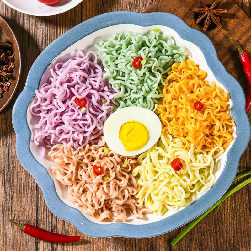 Mỳ kiều mạch rau củ, mỳ không chiên gói 60g thùng 20 gói mix vị