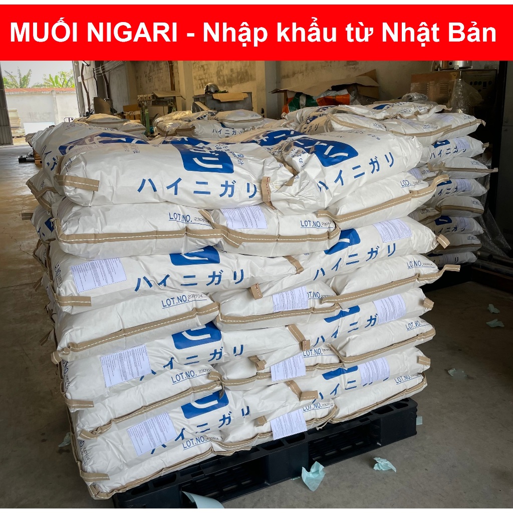 Muối Nigari Nhật Bản 1kg làm đậu hũ đông nhanh ngon béo Nhập khẩu từ Nhật Bản