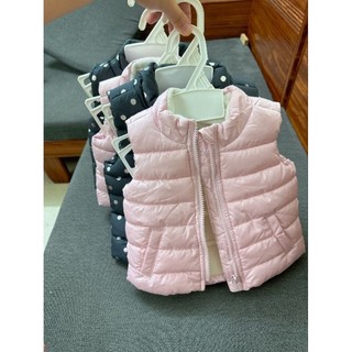 Áo gile phao bé gái🍓hàng xuất dư - có sẵn🍓áo khoác bé gái size 3-13kg