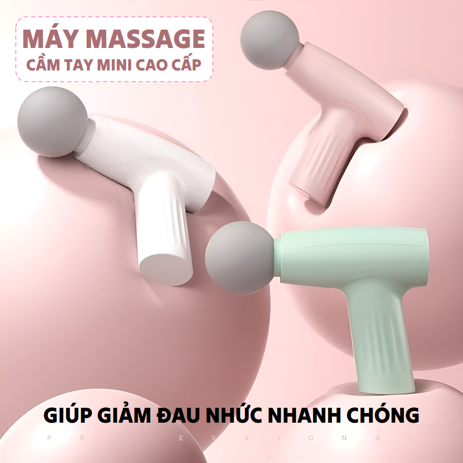 Máy massage cầm tay, Cổ, Vai, Gáy, Máy massage toàn thân thế hệ mới Giảm đau nhức nhanh chóng