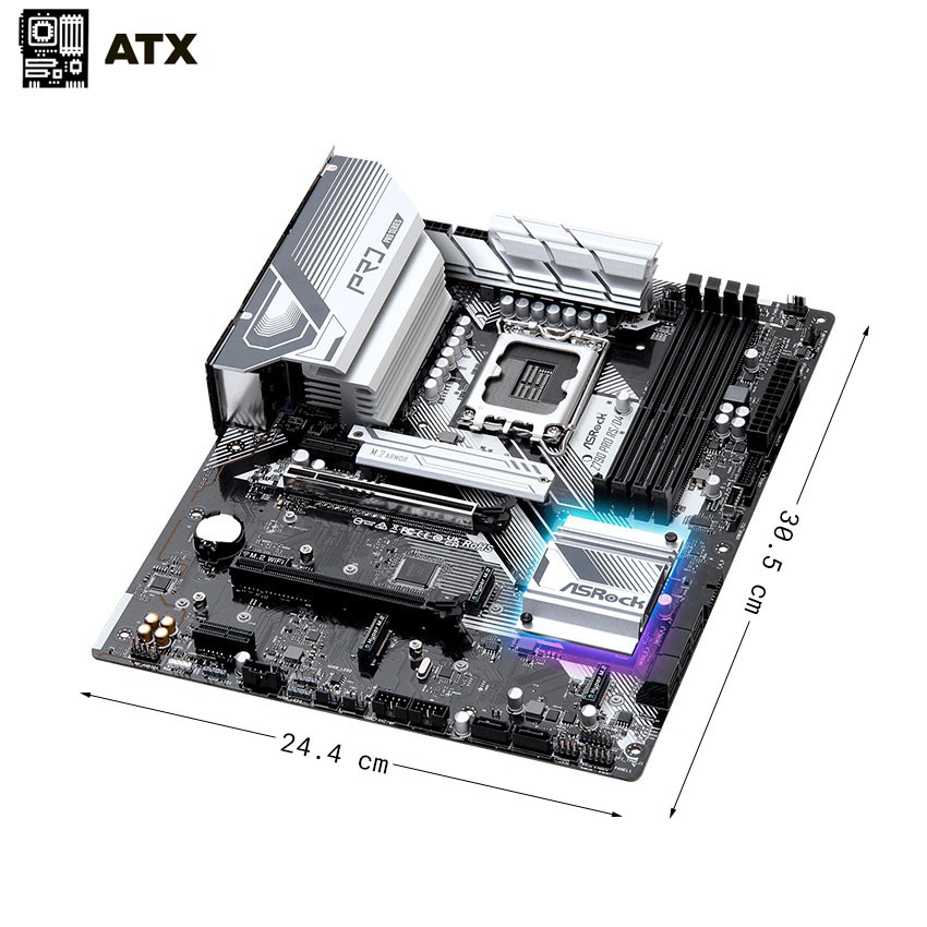 Mainboard ASROCK Z790 PRO RS/D4 - Hàng chính hãng BH 36 Tháng