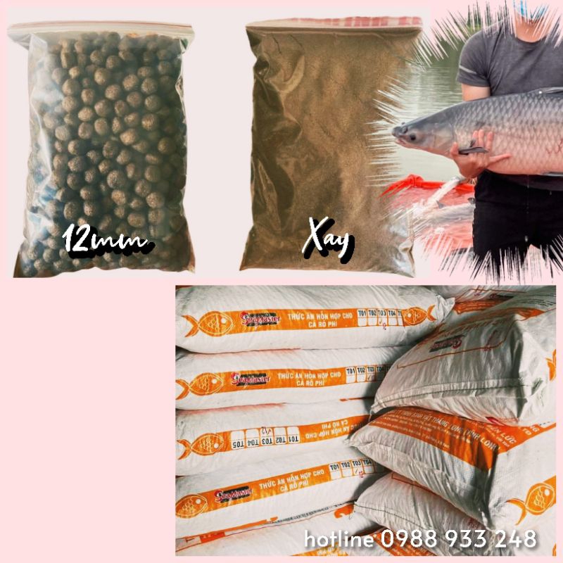 Cám câu Trắm đen Seamaster T12| 1kg