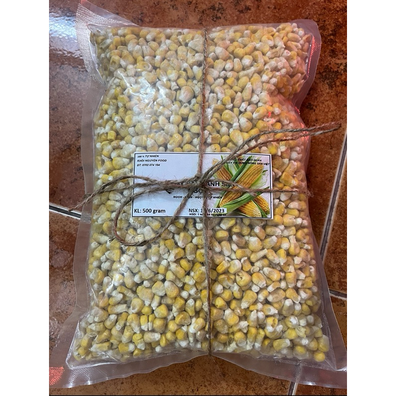BẮP MỸ SẤY LẠNH SIÊU NGỌT- BÁN SỈ LIÊN HỆ SHOP