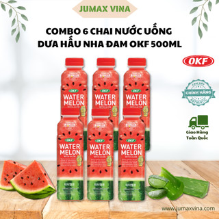 Combo 6 chai nước uống dưa hấu nha đam okf 500ml