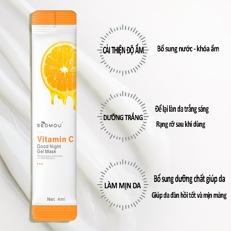 1 HỘP Mặt Nạ Ngủ Thạch Collagen YANJIAYI .Nâng Cơ Bổ Sung Collagen Cấp Nước Dưỡng Ẩm Căng Bóng, Thu nhỏ lỗ chân lông M32