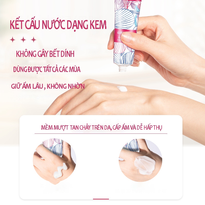 SET QUÀ TẶNG HỘP 5 TUÝP Kem dưỡng da tay SEOMOU dưỡng ẩm chống khô da hàng nội địa Trung Bigsalemart M33