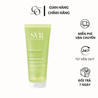 Sữa rửa mặt svr cho da dầu mụn - svr sebiaclear gel moussant 200ml
