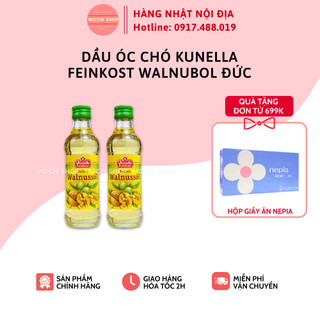 Dầu óc chó Kunella Feinkost WalnuBol Đức 100ml - Mochishop
