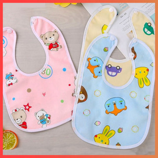 Bộ 10 Yếm Ăn Dặm Cho Bé - Loại Yếm Chữ U Chống Thấm Nhiều Họa Tiết Đáng Yêu Dành Cho Bé Trai Và Bé Gái