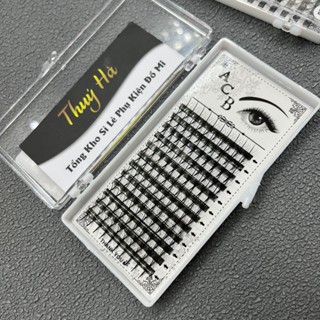 Mi khay Katun 5D khay ACB dày 0.07 dài 9-15mm mi fan mắt ướt trụ sẵn mi anime \ Thúy Hà