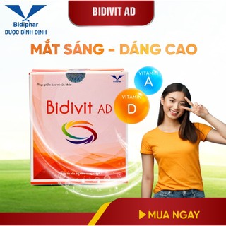 Bidivit ad - cung cấp vitamin a, d-hộp 100 viên