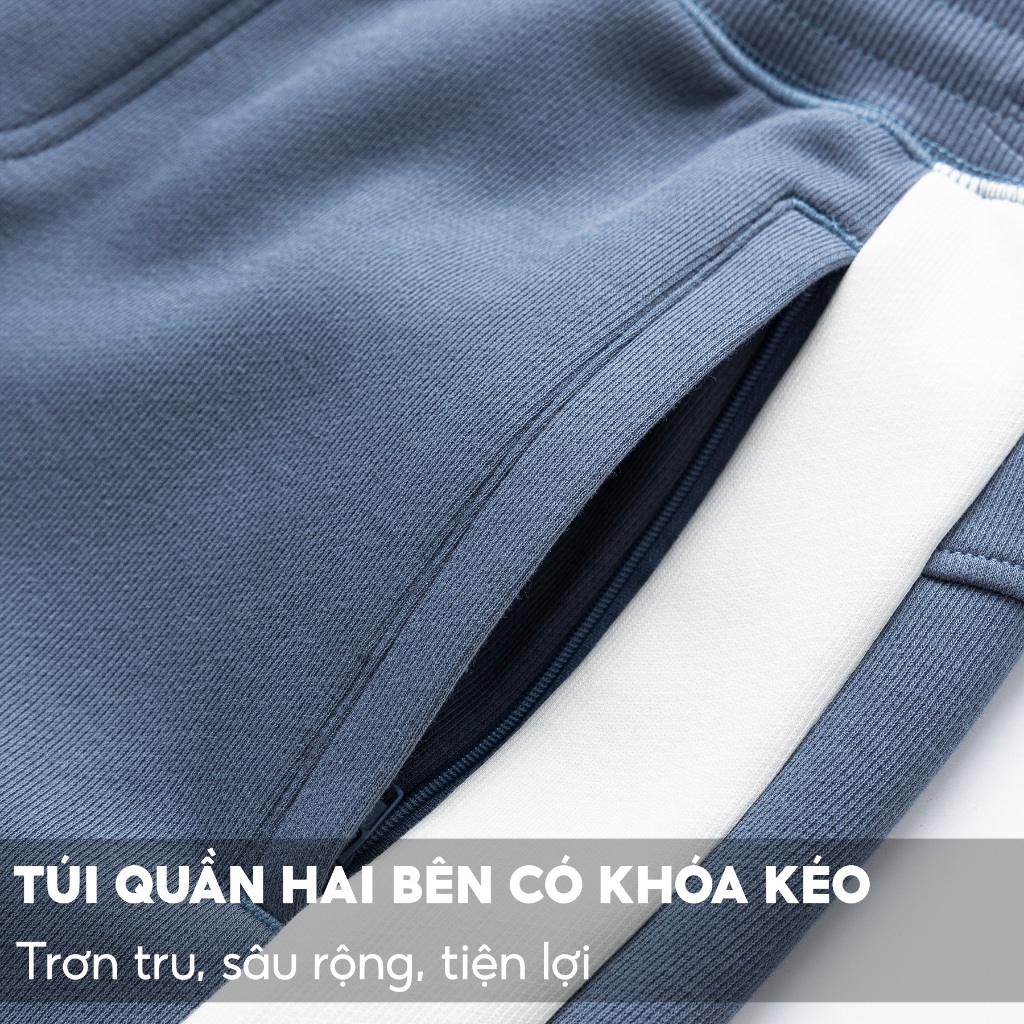 Bộ Quần Áo Nỉ Hoodie Nam 5S FASHION Dày Dặn,Tay Raglan Can Phối Trẻ Trung,Khỏe Khoắn