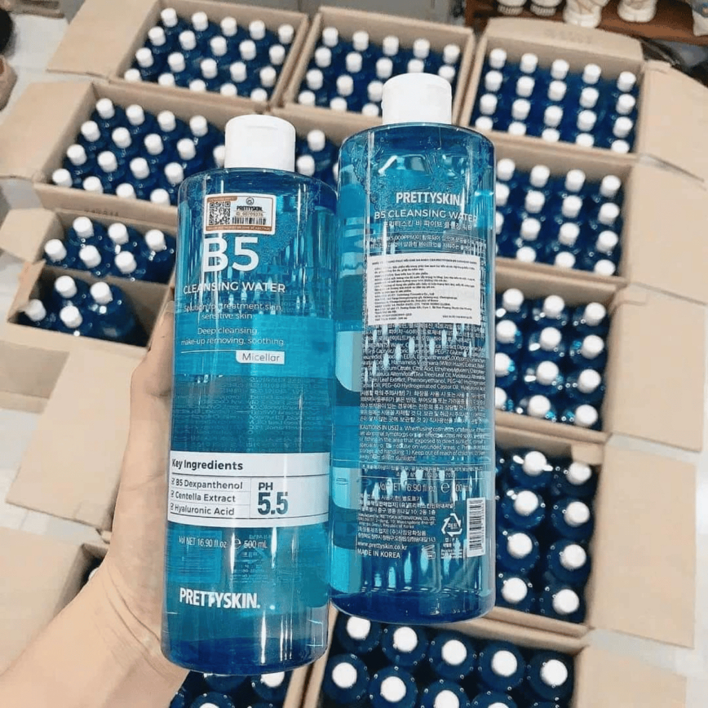 Nước Tẩy Trang B5 PRETTY SKIN Làm Sạch Dịu Nhẹ - 500ml