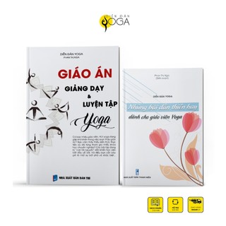 Sách yoga: Combo Giáo án giảng dạy và luyện tập yoga + Những bài dẫn thiền hay dành cho giáo viên yoga