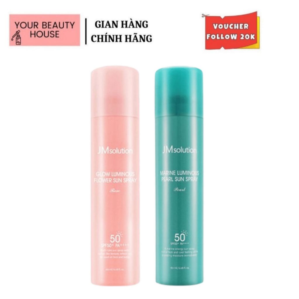 [JMsolution] Xịt Chống Nắng Toàn Thân JMsolution 180ml