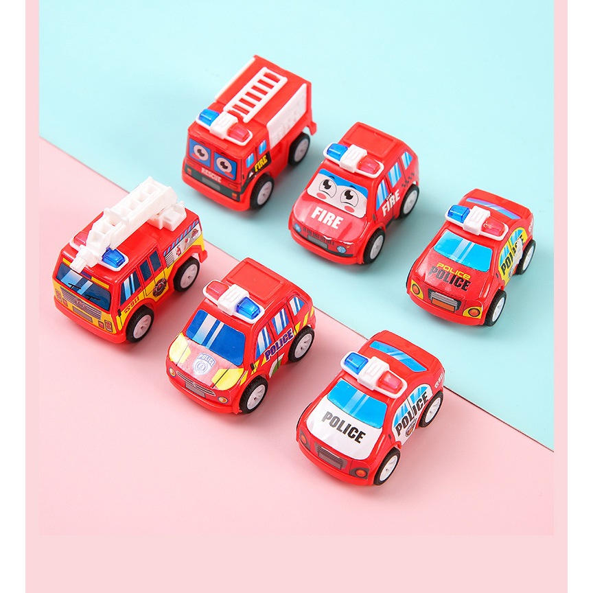 Xe Cứu Hỏa Chạy Cót Mini Siêu Đẹp, Dễ Thương Giúp Bé Phát Triển Thị Giác, Tay Mắt,Tương Tác Với Bố Mẹ E1458