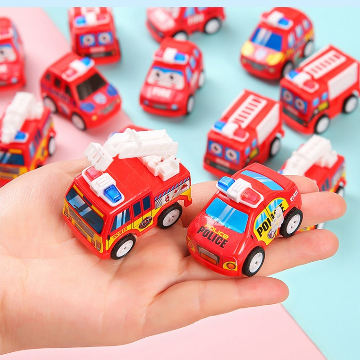 Xe Cứu Hỏa Chạy Cót Mini Siêu Đẹp, Dễ Thương Giúp Bé Phát Triển Thị Giác, Tay Mắt,Tương Tác Với Bố Mẹ E1458