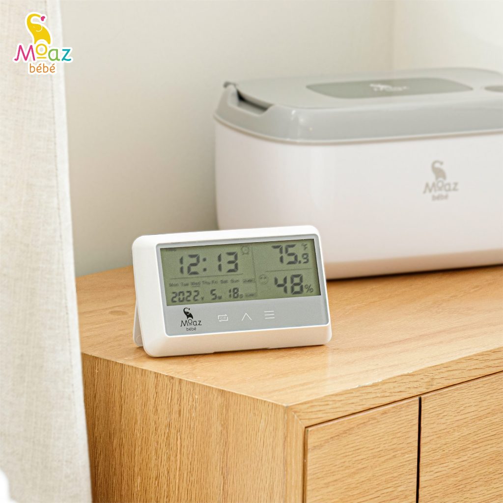 Thiết bị đo độ ẩm và nhiệt độ trong nhà Moaz Bebe MB027