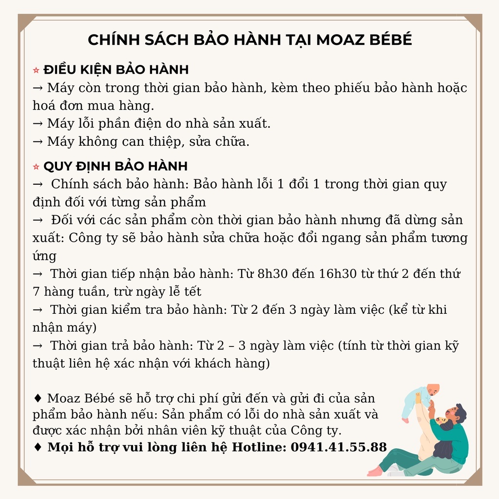 Máy hút sữa không dây Moaz Bebe MB052, máy hút sữa điện đơn, máy hút êm, kiệt sữa