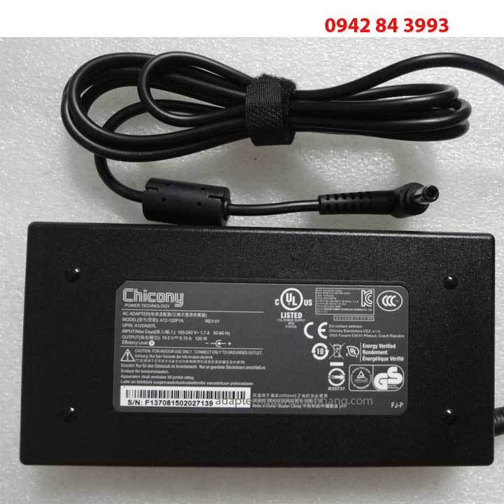 Sạc laptop MSI Chicony 19.5V-6.15A 120W chính hãng