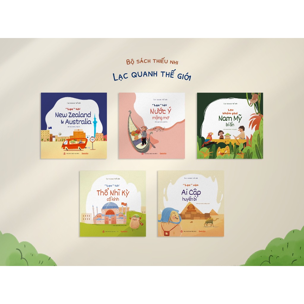 Benito - Sách thiếu nhi - Bộ Lạc quanh Thế giới