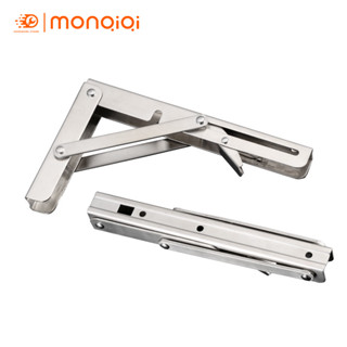 [Inox - 1 Cặp - Chữ K] Bản lề gập thông minh 𝐈𝐍𝐎𝐗, Giá Ke đỡ bàn gấp gọn treo tường, Pát ke chữ chịu lực 80kg