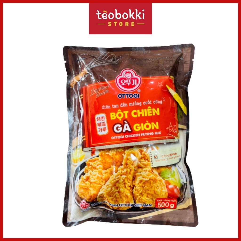 Bột chiên gà giòn Ottogi 150g, 500g