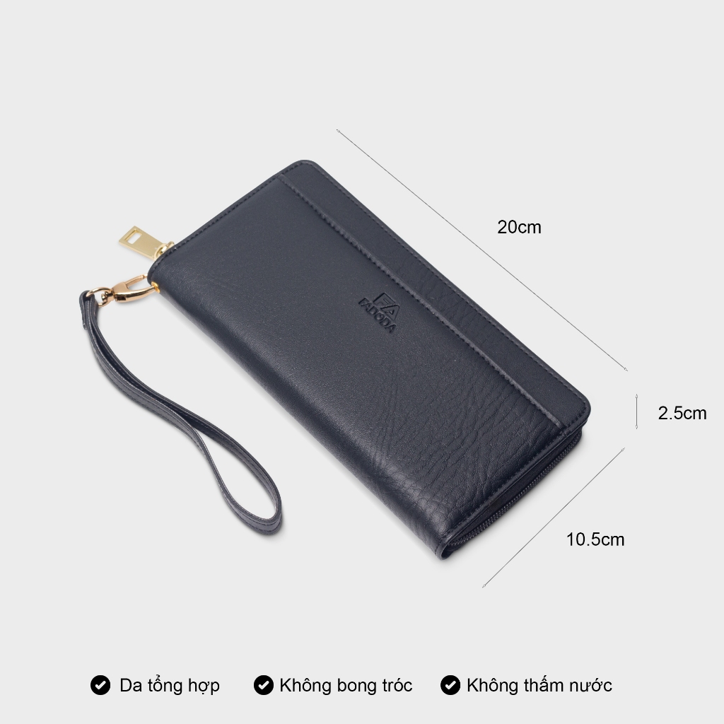 Ví cầm tay nữ thời trang FA DO DA FVN09 nhiều màu