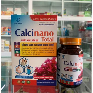 Bổ Sung Canxi Chiết Xuất Tảo Đỏ Calci Nano Total
