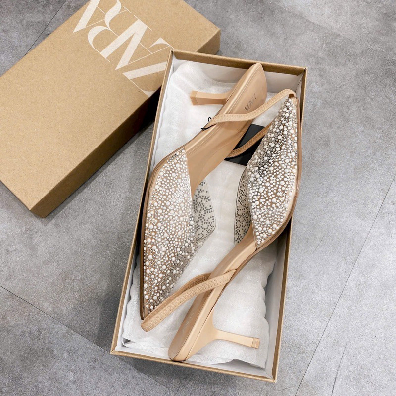 SANDAL ZR MŨI ĐÍNH NGỌC