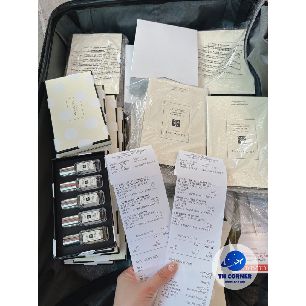 Set 5 chai nước hoa mini Jo Malone