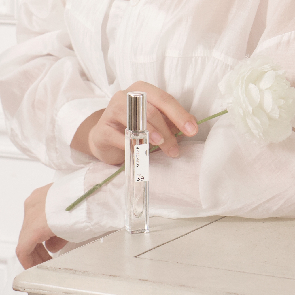 Nước hoa nữ SCENTLAB No.39 mùi hương nhẹ nhàng Hidden Soul tinh dầu thơm lâu, hương hoa cỏ mini 10ml