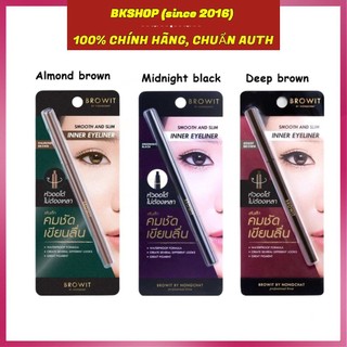   Nongchat  Chì kẻ viền mắt trong Browit By Nongchat Smooth And Slim Inner Thái Lan  0.1g  