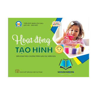 Sách Hoạt động tạo hình - Sách mầm non cho trẻ 3 - 4 tuổi