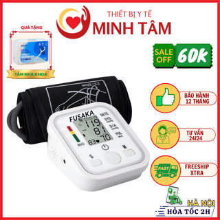 Máy đo huyết áp điện tử Fusaka FS-8E, máy đo áp huyết tự động đo lường chính xác [ CHÍNH HÃNG]