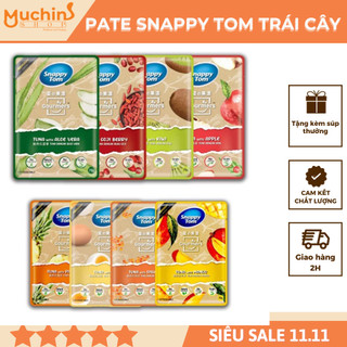 Pate Snappy Tom Trái Cây Gói 70g - Pate Cho Mèo Bổ Sung Chất Sơ Vitamin Xuất Xứ Thái Lan | Muchinshop