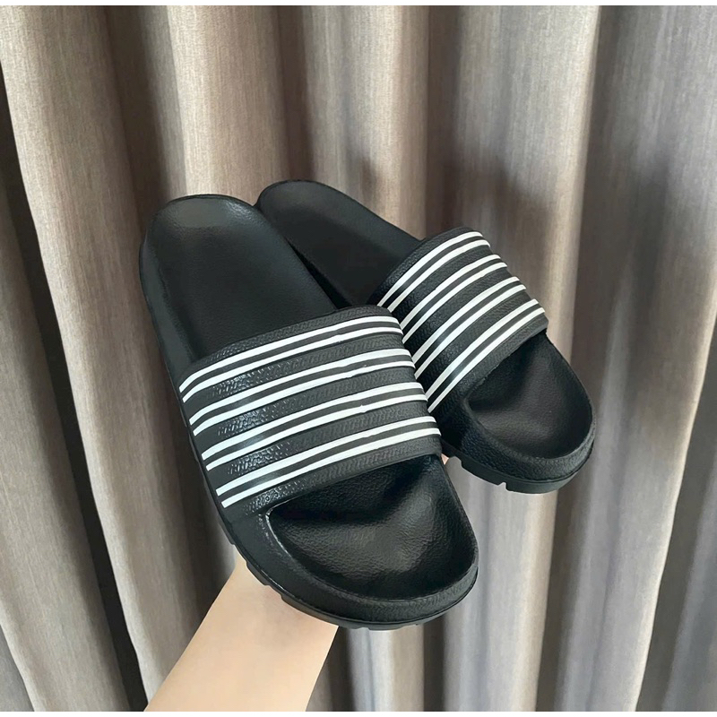 Dép quai ngang nam nữ đúc nguyên khối phối màu thời trang mã T68