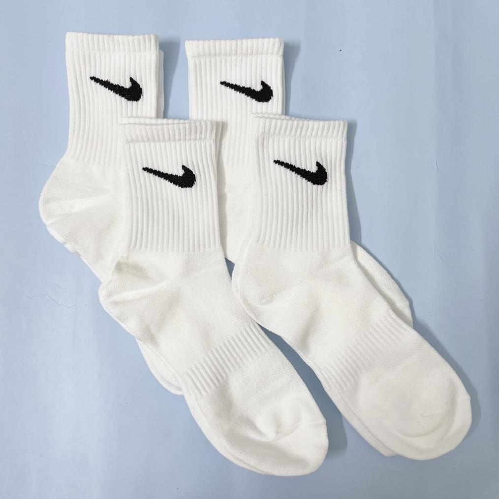 Tất Vớ Cổ Lửng Nam Nữ N.i.k.e Cotton Phong Cách Hàn Quốc Chất Liệu Cao Cấp