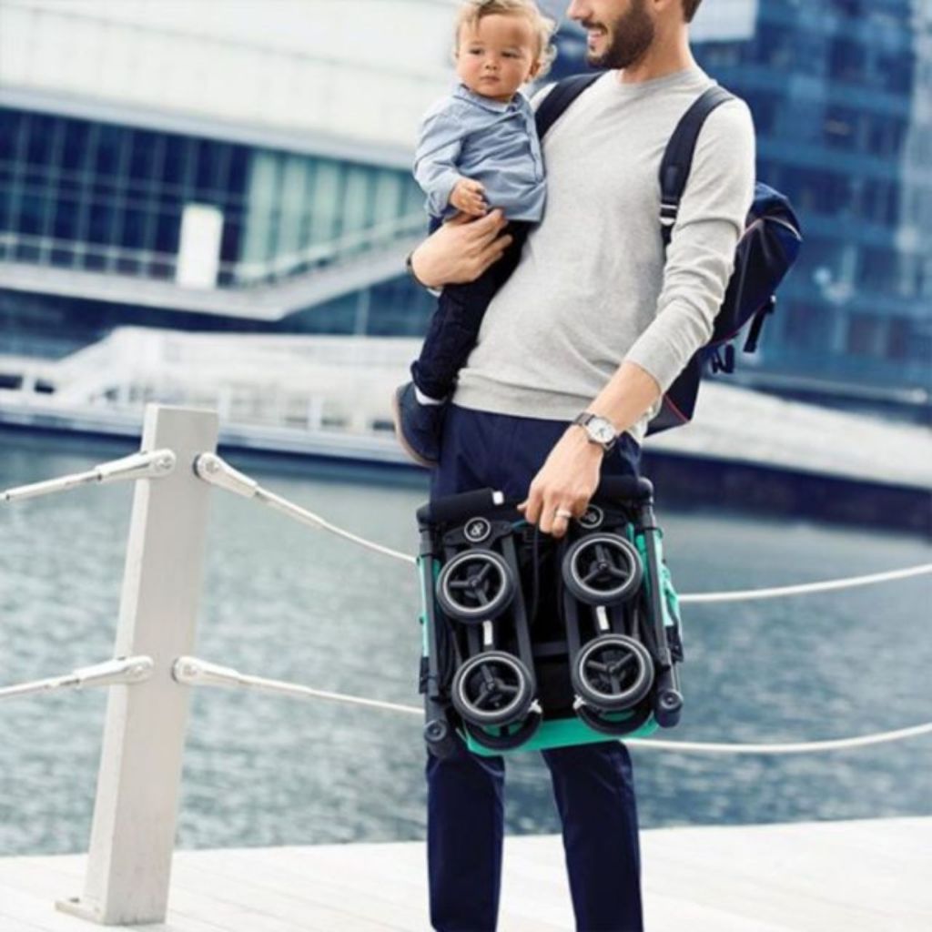 Xe đẩy gấp gọn GB Pockit Air All-Terrain cho bé 6m+, xe đẩy trẻ em siêu nhẹ chất liệu cao cấp